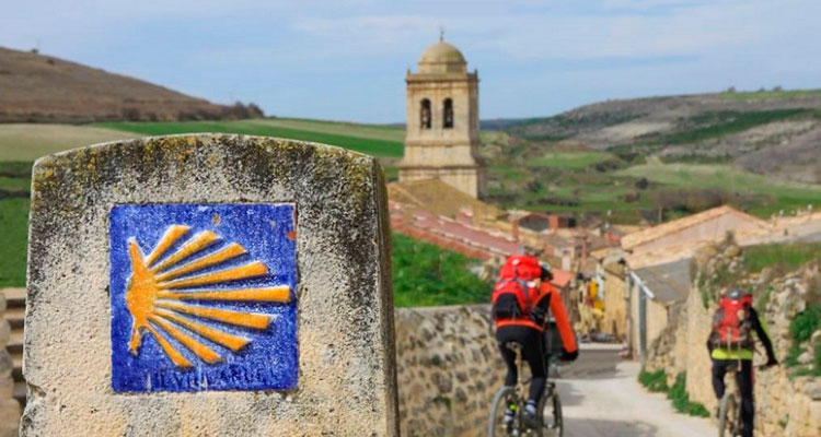 Senda - Camino de Santiago desde León en Mountain Bike